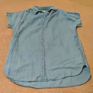 Madewell Dresses - Madewell Indigo Central Shirtdress in Blue Madewell Dresses - Madewell Indigo Central Shirtdress in Blue